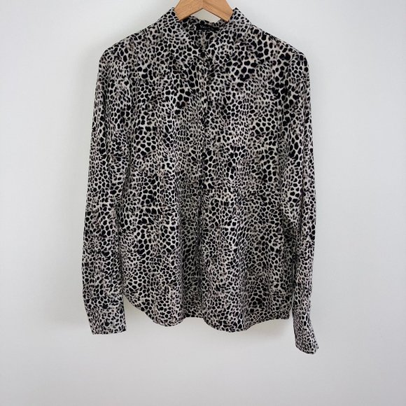 YaYa & Co Leopard Print Shirt - Picture 1 of 6